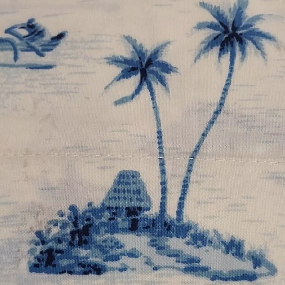 RARE DEAN MILLER SURF BEDDING BALI  Twin  Sheet Set  100% COMBED COTTON  NEW - Picture 11 of 13